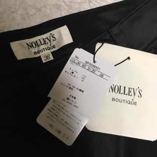 ノーリーズ(NOLLEY'S)の新品未使用/NOLLEY'S ノーリーズ ブラックパンツ(カジュアルパンツ)