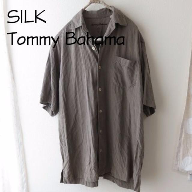 45rpm(フォーティーファイブアールピーエム)のTommyBahama トミーバハマ　シルク１００　アロハシャツ メンズのトップス(シャツ)の商品写真