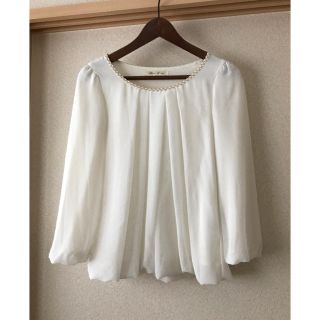 ロペピクニック(Rope' Picnic)のまじょぽん様専用  白ブラウス Mサイズ ロペピクニック(シャツ/ブラウス(長袖/七分))