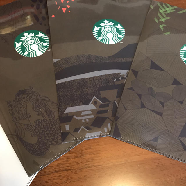 Starbucks Coffee(スターバックスコーヒー)のスターバックス クリアファイル その他のその他(その他)の商品写真