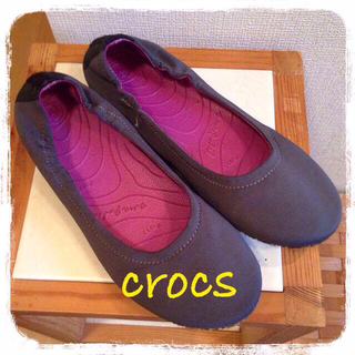 クロックス(crocs)の♡crocs♡バレエシューズ(ハイヒール/パンプス)