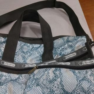 レスポートサック(LeSportsac)の新品同様 レスポートサック ボストンショルダーバッグ ミニポーチ付き(ボストンバッグ)