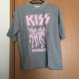 サマンサモスモス(SM2)のエヘカ バンドTシャツ KISS(Tシャツ(半袖/袖なし))