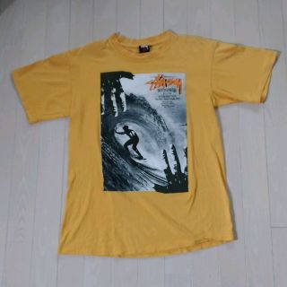 ステューシー(STUSSY)のSTUSSYメンズTシャツ サイズM(Tシャツ/カットソー(半袖/袖なし))