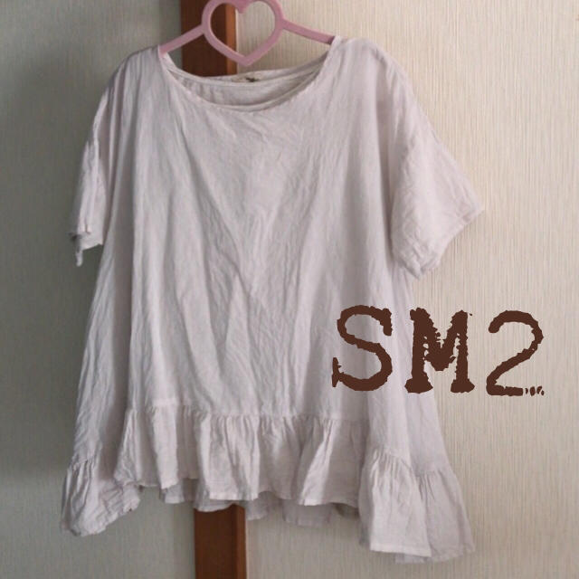 SM2(サマンサモスモス)のSM2♡柔らかカットソー 裾フリル レディースのトップス(カットソー(半袖/袖なし))の商品写真