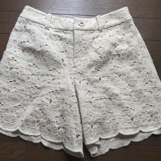 アベニールエトワール(Aveniretoile)の【美品】サイズ34 レースキュロット(キュロット)