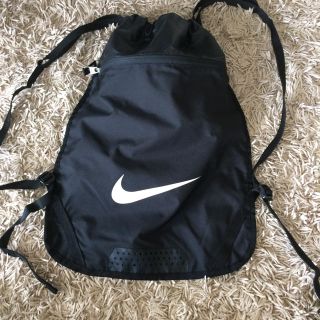 ナイキ(NIKE)の新品！ナイキ ナップサック ブラック(バッグパック/リュック)