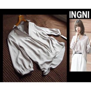 イング(INGNI)の新品INGNI🌟裾タックトロミスキッパーシャツ🌟(シャツ/ブラウス(長袖/七分))