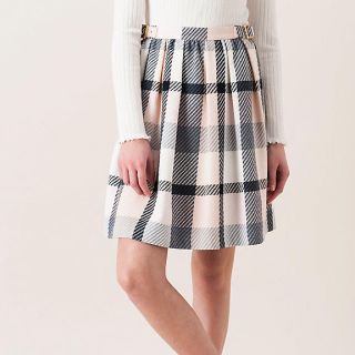 バーバリーブルーレーベル(BURBERRY BLUE LABEL)のbluelabel チェックスカート(ひざ丈スカート)