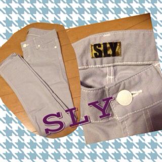 スライ(SLY)のSLY☆ライトグレースキニーPt☻(カジュアルパンツ)