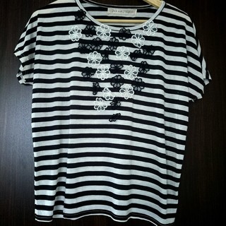 ドットアンドストライプスチャイルドウーマン(Dot&Stripes CHILDWOMAN)のボーダーTシャツ(Tシャツ(半袖/袖なし))