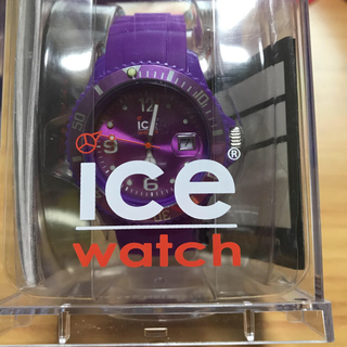 アイスウォッチ(ice watch)のiceウォッチ  新品  パープル(腕時計)