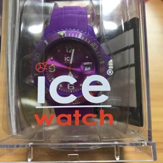 アイスウォッチ(ice watch)のiceウォッチ  新品  パープル(腕時計)