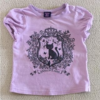 アナスイミニ(ANNA SUI mini)のアナスイミニ パフスリーブTシャツ 80110セット(Ｔシャツ)