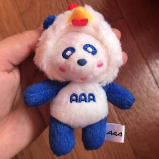 トリプルエー(AAA)のえ〜パンダ 青(ぬいぐるみ)