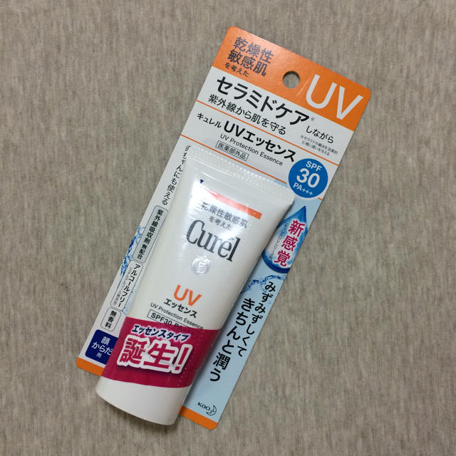 Curel(キュレル)の【2017年8月購入♡新品】キュレル 日焼け止め UVエッセンス コスメ/美容のボディケア(日焼け止め/サンオイル)の商品写真