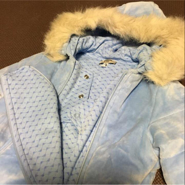 ARMANI JUNIOR(アルマーニ ジュニア)のARMANI baby 防寒カバーオール 新品 未使用 タグ付き キッズ/ベビー/マタニティのベビー服(~85cm)(カバーオール)の商品写真