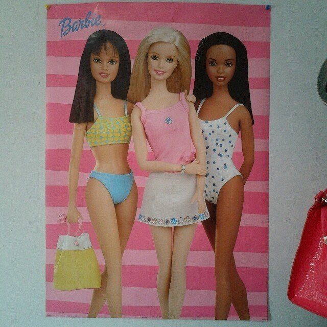 Barbie(バービー)のバービーポスター インテリア/住まい/日用品の文房具(その他)の商品写真