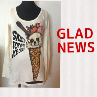 グラッドニュース(GLAD NEWS)のGLAD NEWS★ロンT(Tシャツ(長袖/七分))