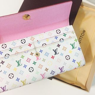 ルイヴィトン(LOUIS VUITTON)のLOUIS VUITTON マルチカラー 長財布(財布)