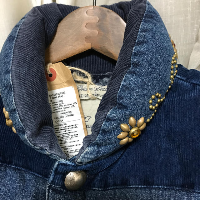 REMI RELIEF - 美品 16AW REMI RELIEF 別注ナチュラル加工デニムダウン