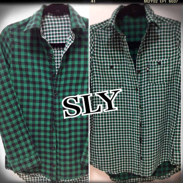 SLY(スライ)の【SLY/スライ★チェックシャツ】 レディースのトップス(シャツ/ブラウス(長袖/七分))の商品写真