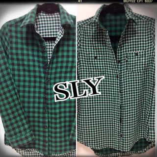 スライ(SLY)の【SLY/スライ★チェックシャツ】(シャツ/ブラウス(長袖/七分))