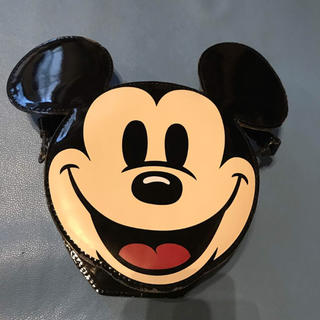 ディズニー(Disney)のミッキー顔型 エナメルバッグ(ショルダーバッグ)