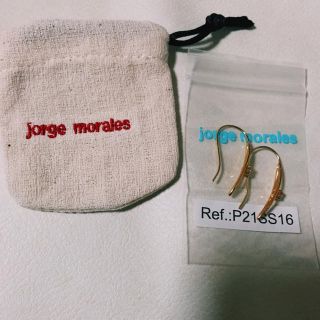 プラージュ(Plage)のjorgemorales:美品ジルコニアピアス  ゴールド(ピアス)