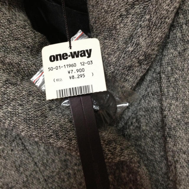 one*way(ワンウェイ)の新品タグ付き☆   one way レディースのジャケット/アウター(ダウンジャケット)の商品写真