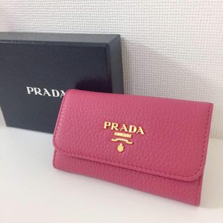 プラダ(PRADA)の【❤︎SAKURA❤︎様専用】プラダ 6連 キーケース 新品未使用(キーケース)