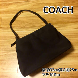 コーチ(COACH)のノコ様【COACH】シンプルな黒のショルダーバッグ(ショルダーバッグ)