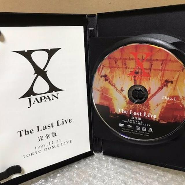 ★希少美品★ X JAPAN THE LAST LIVE 完全版 [DVD] エンタメ/ホビーのDVD/ブルーレイ(ミュージック)の商品写真