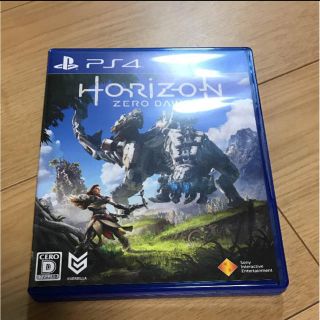 プレイステーション(PlayStation)のホライゾンゼロドーン PS4(家庭用ゲーム機本体)