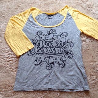 ロデオクラウンズ(RODEO CROWNS)のラグランTシャツ(Tシャツ(長袖/七分))