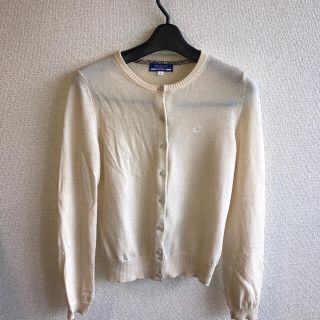 バーバリー(BURBERRY)の☆美品 バーバリー 38 M ウール カーディガン☆(カーディガン)