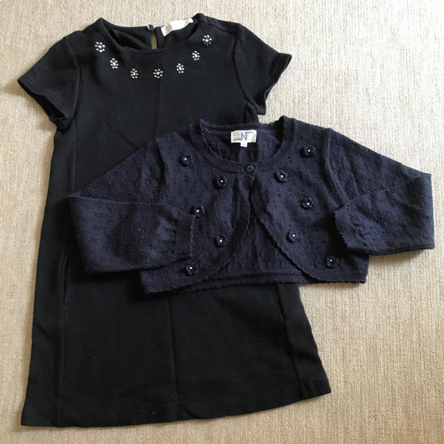 ZARA KIDS(ザラキッズ)のフォーマルワンピースセット110サイズ キッズ/ベビー/マタニティのキッズ服女の子用(90cm~)(ワンピース)の商品写真