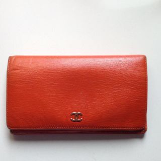 シャネル(CHANEL)のシャネルオレンジのお財布(財布)