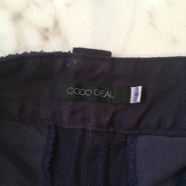COCO DEAL(ココディール)の8月限定！COCODEALネイビーショートパンツ レディースのパンツ(ショートパンツ)の商品写真