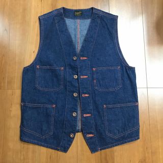 TENDERLOIN テンダーロイン T-ENGINEER VEST エンジニア デニム ベスト コットン 日本製 インディゴブルー系 S