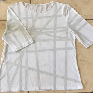 エルメス(Hermes)のHERMES エルメス リボンTシャツ カットソー(Tシャツ(半袖/袖なし))