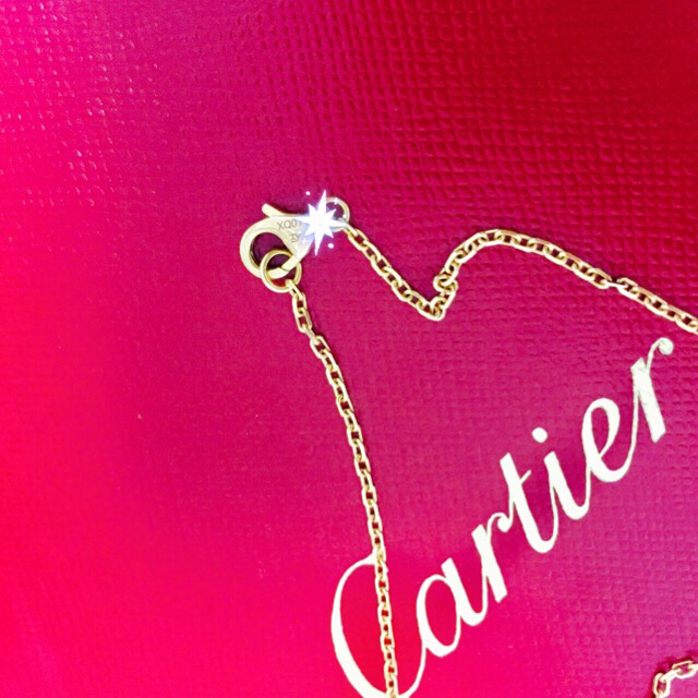 Cartier(カルティエ)のカルティエ♡k18 シンボルネックレス レディースのアクセサリー(ネックレス)の商品写真