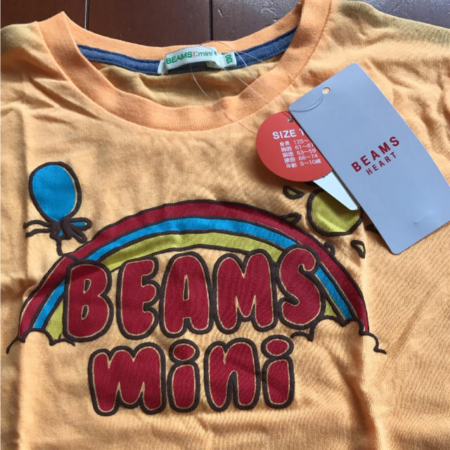 BEAMS BOY(ビームスボーイ)のお値下げ♡新品未使用‼️✨BEAMS kids Tシャツ✨ キッズ/ベビー/マタニティのキッズ服女の子用(90cm~)(Tシャツ/カットソー)の商品写真