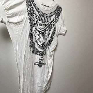 ヴィヴィアンウエストウッド(Vivienne Westwood)の訳あり Vivienne Westwood Tシャツワンピ(Tシャツ(半袖/袖なし))