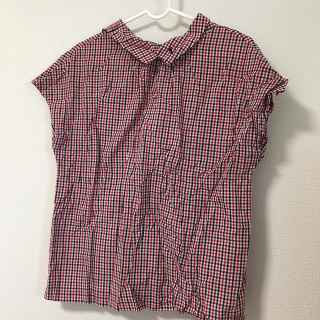 POU DOU DOU(プードゥドゥ)のpou dou dou チェックシャツ レディースのトップス(Tシャツ(半袖/袖なし))の商品写真