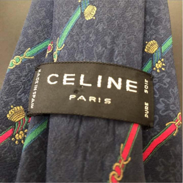 celine(セリーヌ)の古着/CELINE/イタリア製/ネクタイ/シルク/0821 メンズのファッション小物(ネクタイ)の商品写真