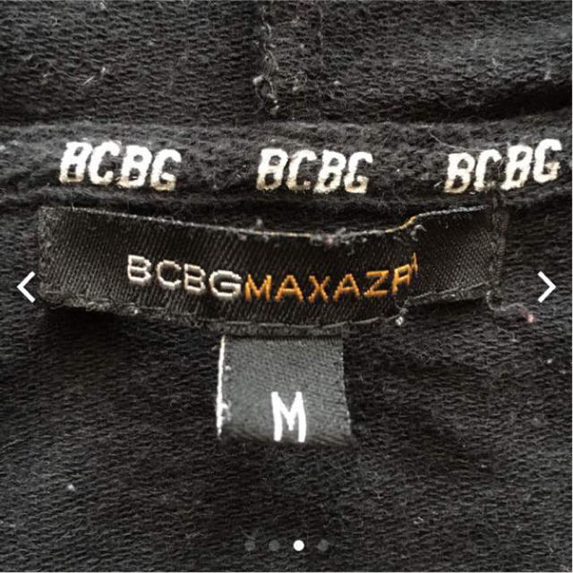 BCBGMAXAZRIA(ビーシービージーマックスアズリア)のBCBG フィットネス用パーカー ブラック レディースのトップス(パーカー)の商品写真