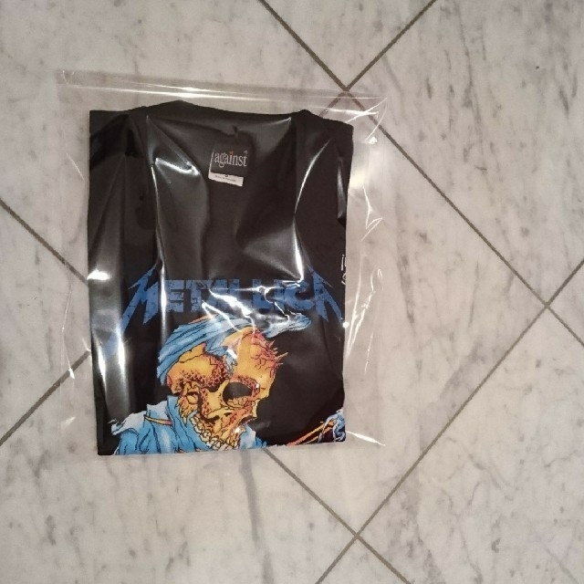 【新品 S 】METALLICA メタリカ ロックTシャツ 黒 ユニセックス メンズのトップス(Tシャツ/カットソー(半袖/袖なし))の商品写真