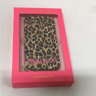 ヴィクトリアズシークレット(Victoria's Secret)のVICTORIA’S  SECRET  Iphoneカバー5/5s(新品)(iPhoneケース)