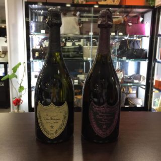 ドンペリニヨン(Dom Pérignon)の【未開栓 未開封】ドンペリニヨン ヴィンテージ シャンパン 白 ロゼ 2本(シャンパン/スパークリングワイン)